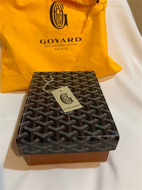 watch box goyard|goyard second hand.